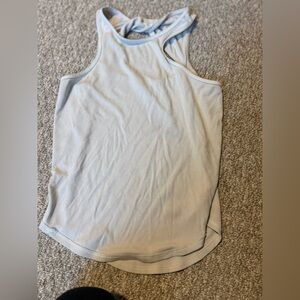 Lulu-B Light Blue Racerback Muscle Tee